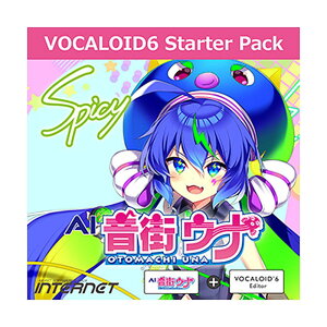 INTERNET VOCALOID6 Starter Pack AI XEi Spicy (IC[i)(2Ԉȓɔ[i) \tgEFA