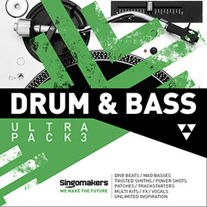 SINGOMAKERS DRUM & BASS ULTRA PACK 3(�I�����C���[�i)(2���Ԉȓ��ɔ[�i) �v���O�C���\�t�g