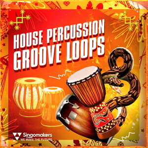 SINGOMAKERS HOUSE PERCUSSION GROOVE LOOPS(�I�����C���[�i)(2���Ԉȓ��ɔ[�i) �v���O�C���\�t�g