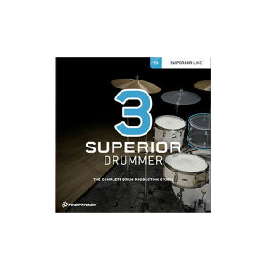 TOONTRACK SUPERIOR DRUMMER 3 (IC[i)(2Ԉȓɔ[i) \tgEFA
