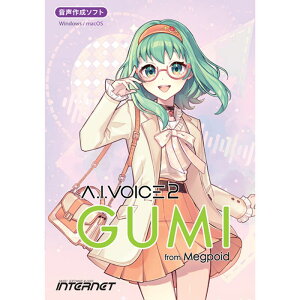 INTERNET A.I.VOICE 2 GUMI (IC[i)(2Ԉȓɔ[i) \tgEFA