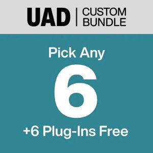 Universal Audio UAD Custom 6 Plus (UAD�v���O�C��)(�I�����C���[�i)(2���Ԉȓ��ɔ[�i) �v���O�C���\�t�g