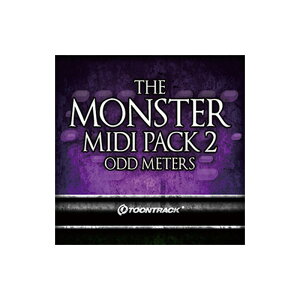 TOONTRACK DRUM MIDI - MONSTER MIDI PACK 2 ODD METERS(�I�����C���[�i)(2���Ԉȓ��ɔ[�i) �\�t�g�E�F�A����