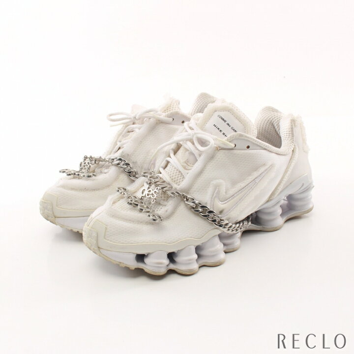 motivo lapso voz 楽天市場】ナイキ NIKE NIKE × COMME des GARCONS W NIKE SHOX TL スニーカー ファブリック ホワイト  CJ0546-100 【中古】 : RECLO（リクロ）楽天市場店