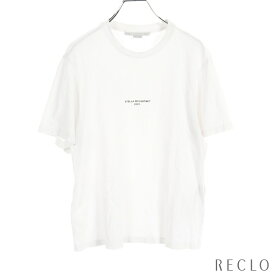 ステラマッカートニー Stella McCartney Tシャツ ロゴプリント コットン ホワイト 511240 【中古】 送料無料