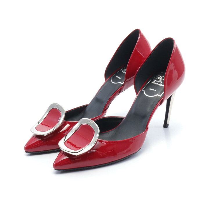 楽天市場】ロジェ ヴィヴィエ Roger Vivier パンプス 靴 レザー レッド 
