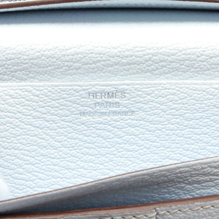 楽天市場】エルメス HERMES ベアンスフレ ブルーブリュム 二つ折り長 
