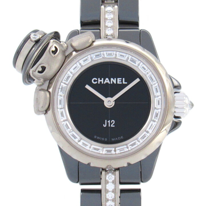 楽天市場】シャネル CHANEL マドモアゼル J12・XS 腕時計 時計 K18WG 