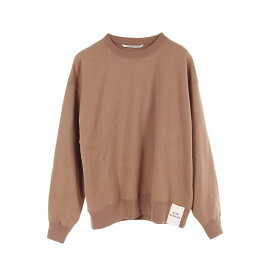 キス KITH KITH 101 × AURALEE SMOOTH SOFT CREWNECK スウェット 衣料品 トップス コットン ブラウン系 A24AP11AK 【中古】