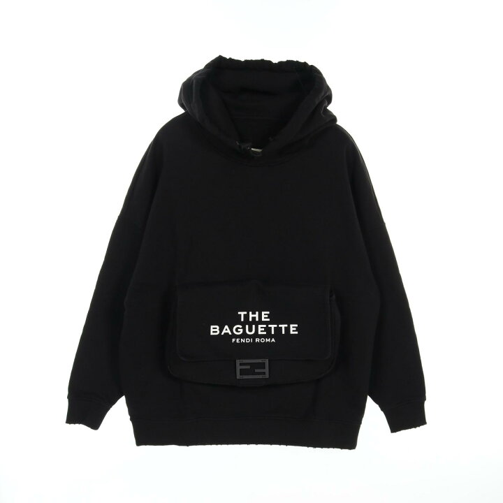 フェンディ FENDI ARTIST ALLOVER HOODIE マルチレタリングロゴ