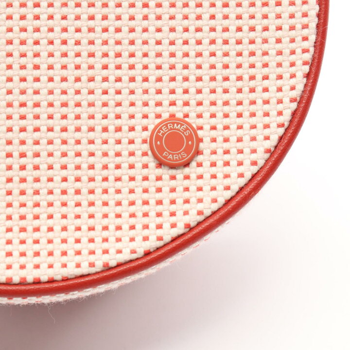 楽天市場】エルメス HERMES エヴァジオン ポーチ バッグ トワル 