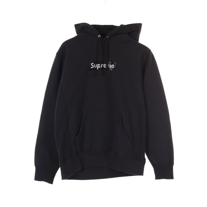 楽天市場】シュプリーム Supreme Supreme × Swarovski Box Logo Hooded  