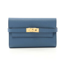 楽天市場】エルメス ケリー（カラーブルー）（レディース財布｜財布