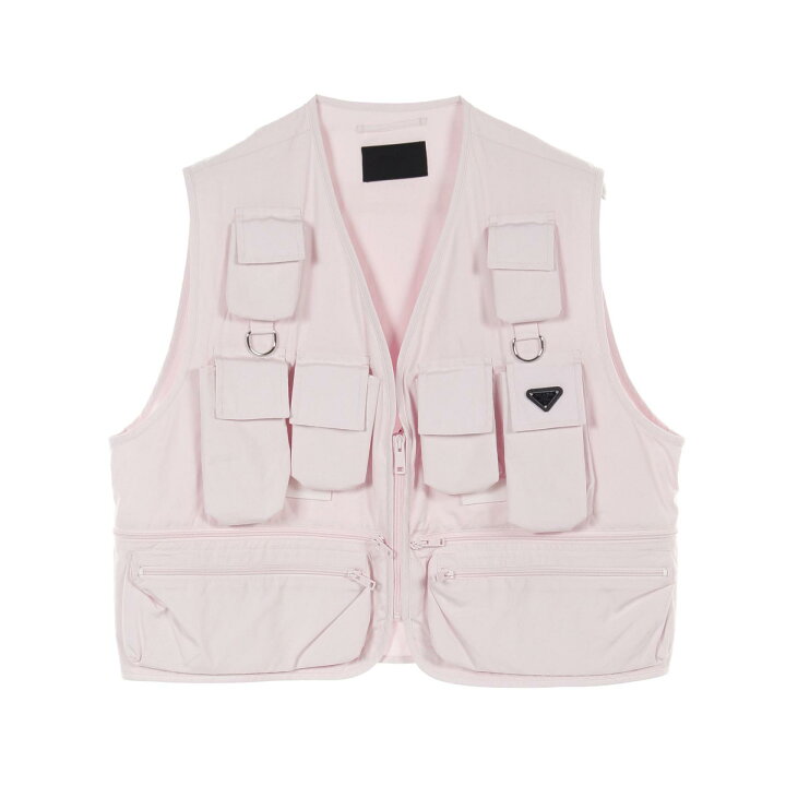 楽天市場】プラダ PRADA ベスト 衣料品 トップス コットン ピンク系 