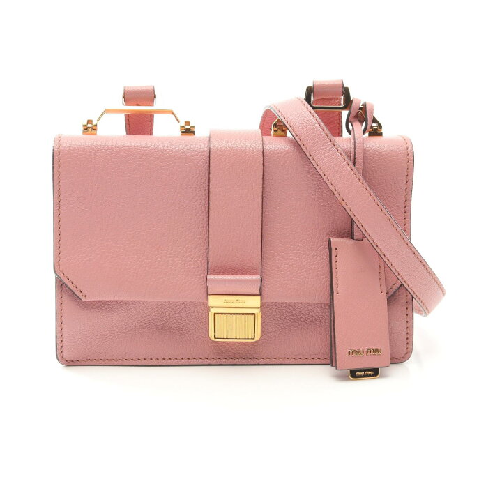 楽天市場】ミュウ ミュウ Miu Miu MADRAS マドラス ショルダーバッグ  