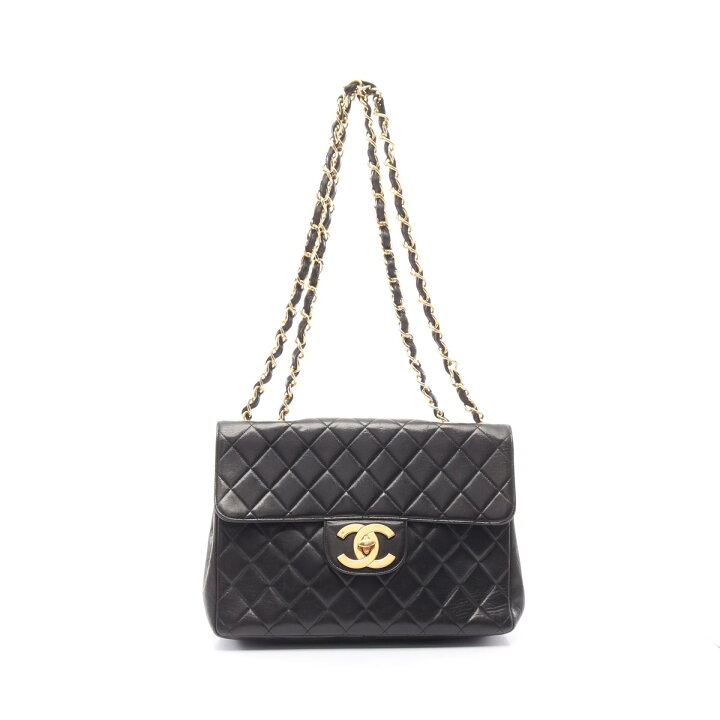 楽天市場】シャネル CHANEL デカマトラッセ30 シングルフラップ 