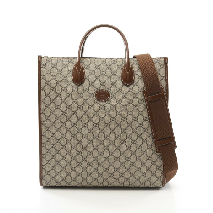 楽天市場】グッチ GUCCI インターロッキングG ミディアムトート GG 