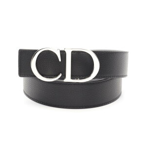 �f�B�I�[���E�I�� DIOR HOMME CD 35MM �x���g �ߗ��i ���U�[ �u���b�N�n / �l�C�r�[�n 4353PLTAMH16Q90 �y�V�i�z