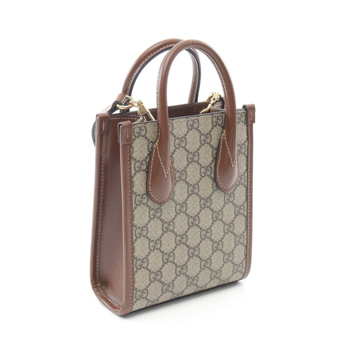 楽天市場】グッチ GUCCI インターロッキングG ミニトートバッグ 