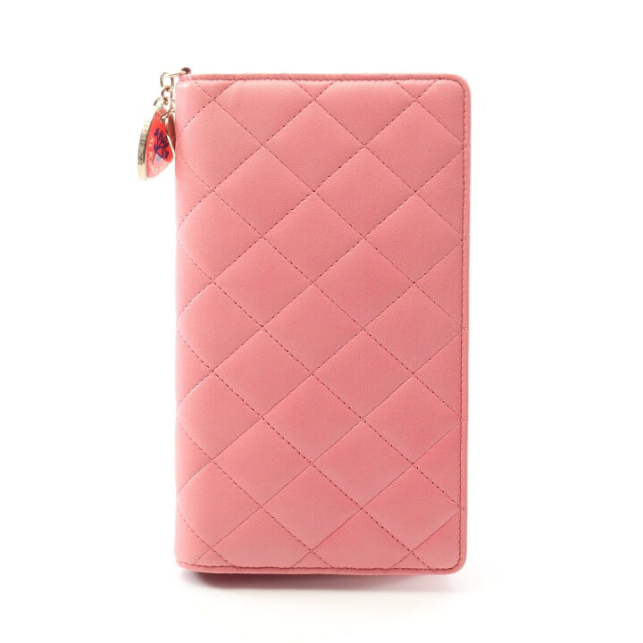 楽天市場】シャネル CHANEL マトラッセ 二つ折り長財布 財布 