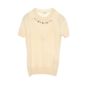 エルメス HERMES メドール ニット 衣料品 トップス ウール ホワイト系 【中古】