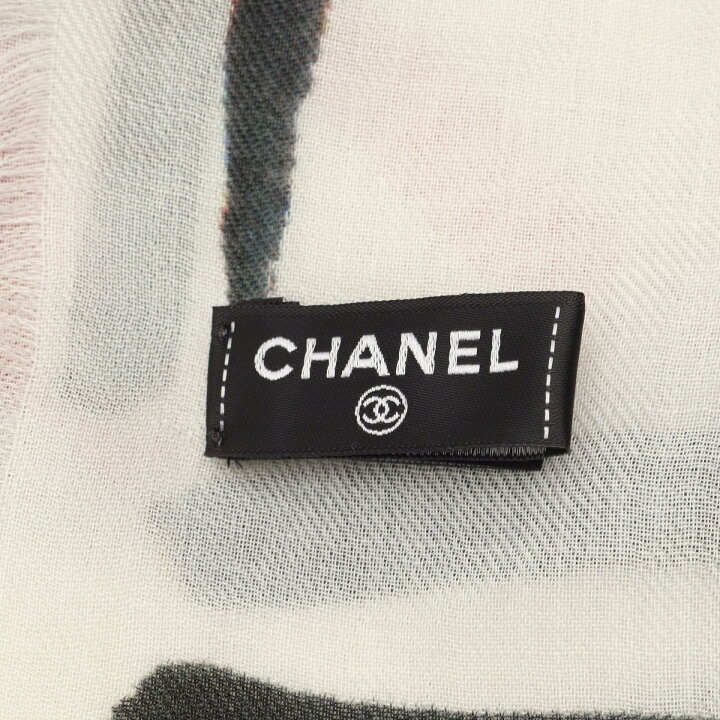 楽天市場】シャネル CHANEL ストール 衣料品 カシミヤ ブラック系  