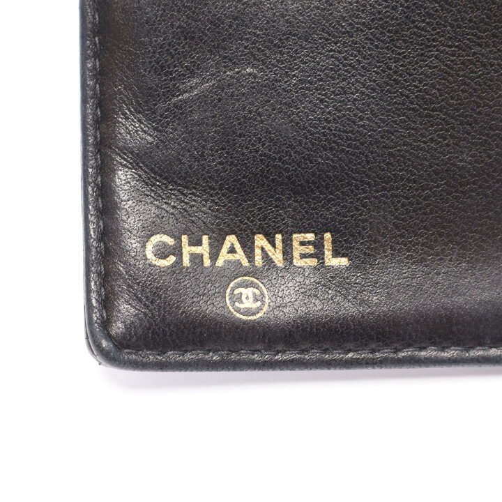 楽天市場】シャネル CHANEL ココマーク 二つ折り長財布 財布 キャビア  