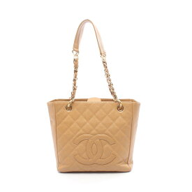 シャネル CHANEL マトラッセ PST トートバッグ バッグ レザー グレインドカーフスキン ブラウン系 A50994 【中古】