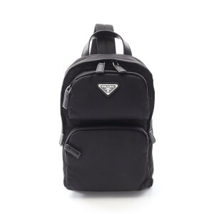 �v���_ PRADA Re-Nylon �E�G�X�g�o�b�O �{�f�B�o�b�O �o�b�O �i�C���� �T�t�B�A�[�m���U�[ �u���b�N�n 2VZ1052DMGF0002 �y�V�i�z