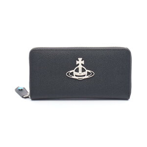 ���B���B�A���E�G�X�g�E�b�h Vivienne Westwood ANNIE ZIP ROUND WALLET �I�[�u ���E���h�����z ���z ���U�[ �u���b�N�n 5105005CUS000RN405 �y�V�i�z