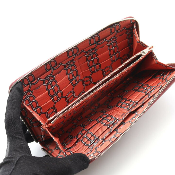 楽天市場】エルメス HERMES アザップロング シルクイン ラウンド長財布  