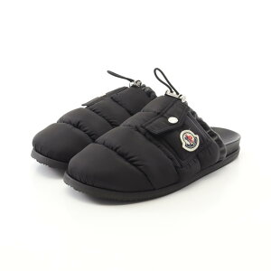 �y10%OFF�N�[�|���Ώ� 5/9 20���`5/16 9:59�z�����N���[�� MONCLER MON POCKET MULE �T���_�� �C �i�C���� �u���b�N�n 4M00040M508099939 �y�V�i�z