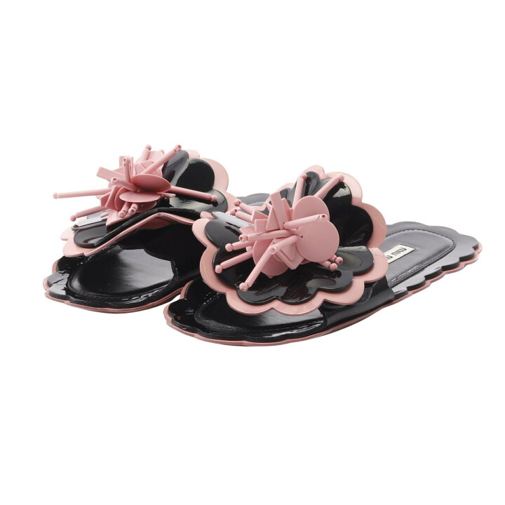 楽天市場】ミュウ ミュウ Miu Miu フラワー サンダル 靴 パテント 