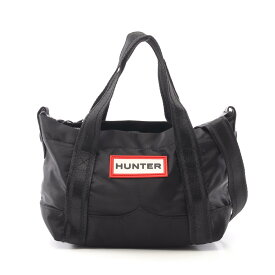 ハンター HUNTER ナイロン ミニ トップ クリップ トートバッグ バッグ ナイロン ブラック系 UBS1203KBM 【新品】