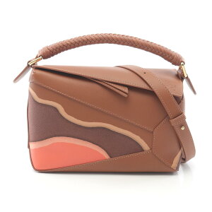 ���G�x LOEWE PUZZLE EDGE S �p�Y���G�b�W �����h�X�P�[�v �n���h�o�b�O �o�b�O ���U�[ �u���E���n / �s���N�n A510P60XB05691 �y�V�i�z