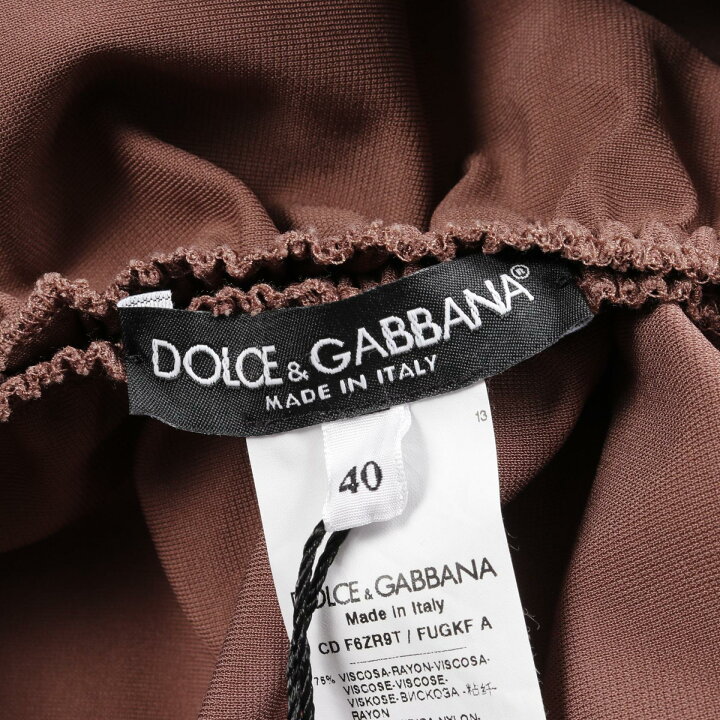 楽天市場】ドルチェアンドガッバーナ DOLCE & GABBANA ワンピース 衣料  