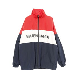 【全品11%OFF 11/11 23:59まで】バレンシアガ BALENCIAGA 衣料品 アウター ポリエステル ネイビー系 / レッド系 / ホワイト系 【中古】