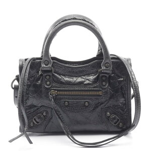 �o�����V�A�K BALENCIAGA Le City Nano �� �V�e�B �i�m �n���h�o�b�O �o�b�O ���U�[ �u���b�N�n 8196712ABEK1000 �y�V�i�z