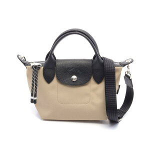 �����V���� Longchamp �� �v���A�[�W�� �G�i�W�[ XS �n���h�o�b�O �o�b�O �L�����o�X ���U�[ �x�[�W���n / �u���b�N�n L1500HSR299 �y�V�i�z