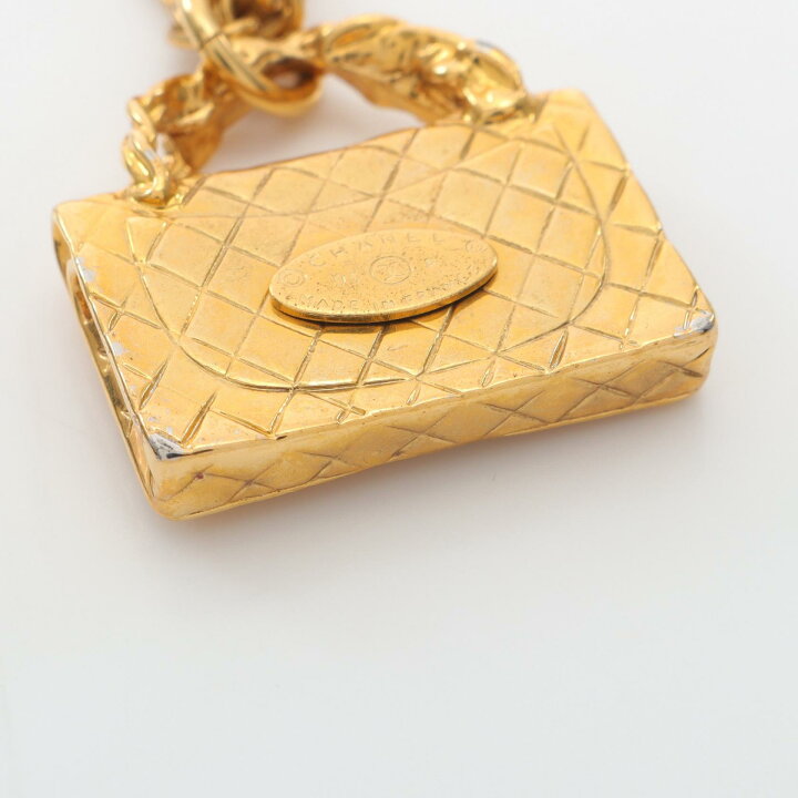 楽天市場】シャネル CHANEL マトラッセ バッグモチーフ ネックレス 