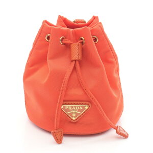 �v���_ PRADA Re-Nylon �`���[�� �A�N�Z�T���[ �i�C���� �I�����W�n 1TT2022DMKF0S2G �y�V�i�z