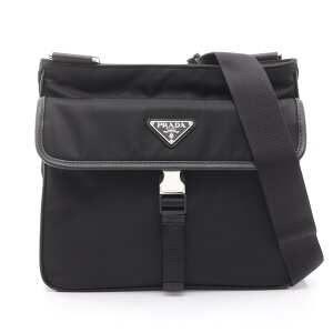 �v���_ PRADA RE-NYLON TESSUTO+SAFFIANO �V�����_�[�o�b�O �o�b�O �i�C���� �T�t�B�A�[�m���U�[ �u���b�N�n 2VH1192DMHF0002 �y�V�i�z