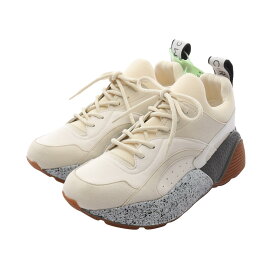 ステラマッカートニー Stella McCartney ECLYPSE エクリプス スニーカー 靴 フェイクレザー アイボリー系 / マルチカラー 【中古】