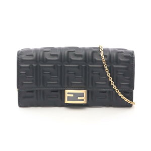 �t�F���f�B FENDI �o�Q�b�g �V�����_�[�o�b�O �o�b�O ���U�[ �u���b�N�n 8M0365AAJDF0KUR �y�V�i�z