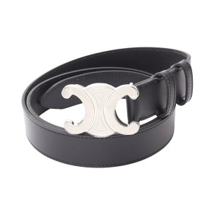 �Z���[�k CELINE �g���I���t ���[�W 30MM �x���g �ߗ��i ���U�[ �u���b�N�n 45BIE3AJG38SI90 �y�V�i�z