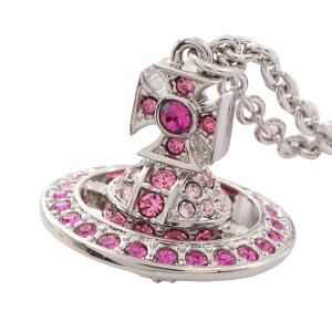 ���B���B�A���E�G�X�g�E�b�h Vivienne Westwood KIKA ORB �l�b�N���X �W���G���[ �X�e�����X�X�`�[�� ���C���X�g�[�� �V���o�[�n / �s���N�n 630203GI/02R957 �y�V�i�z