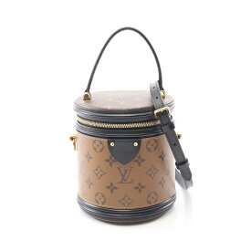 ルイ・ヴィトン LOUIS VUITTON カンヌ ハンドバッグ バッグ PVCコーティングキャンバス レザー モノグラム・リバース ブラウン系 / ブラック系 M43986 【中古】
