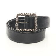 【20%OFFクーポン対象 4/4 20時-4/10 23:59】クロムハーツ CHROME HEARTS レクタングルスクロール ベルト…