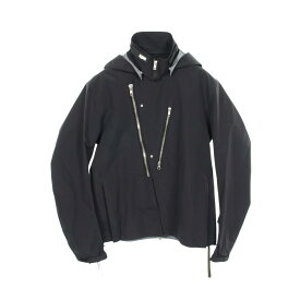 アクロニウム ACRONYM. 3L GORE-TEX PRO RIDER JACKET ライダースジャケット 衣料品 アウター ナイロン ブラック系 J68-GT 【中古】