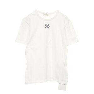 �Z���[�k CELINE �g���I���t ����T�V���c �ߗ��i �g�b�v�X �R�b�g�� �z���C�g�n RX0IX140701MAS �y�V�i�z